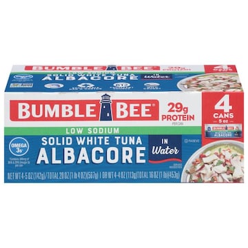 Bumble Bee Albacore Solid White Low Sodium in Water Tuna
