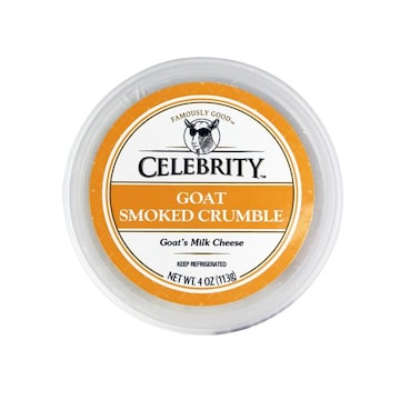 Celebrity Smoked Crumbled Goat Cheese