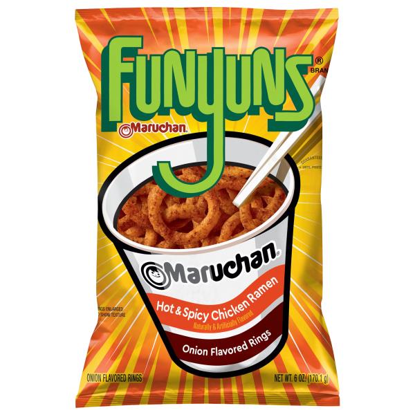 Funyuns Onion Flavored Rings, Hot & Spicy Chicken Ramen | Publix Super ...