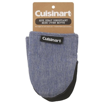 Cuisinart Oven Mitts, Heat Resistant, Mini, 2 Pack