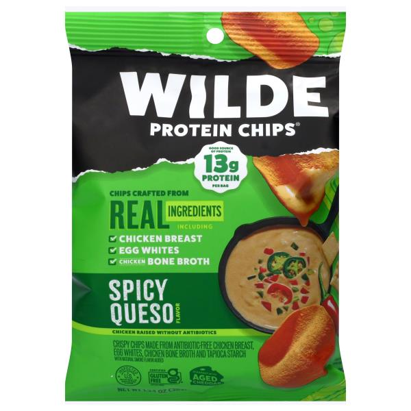 Wilde Spicy Queso Flavor Protein Chips | Publix Super Markets