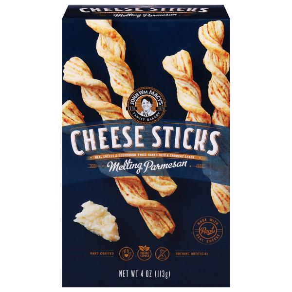 John Wm. Macy's Cheese Sticks, Melting Parmesan | Publix Super Markets