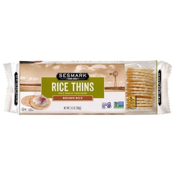 Sesmark Rice Thins, Brown Rice
