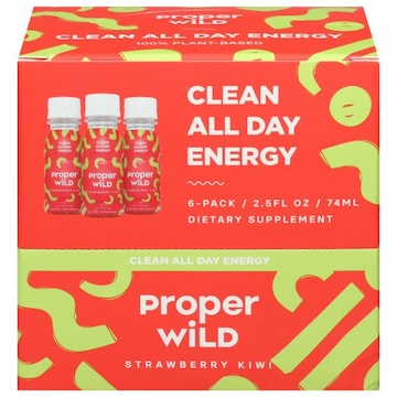 Proper Wild Clean All Day Energy, Strawberry Kiwi