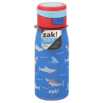 Zak! Water Bottle, Stainless Steel, Vacuum Insulated, 13.5 Ounce
