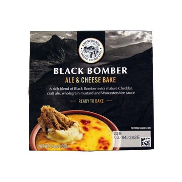 Snowdonia CHEDDAR CHEESE BAKE,BLACK BOMBER & ALE 5.3 OZ