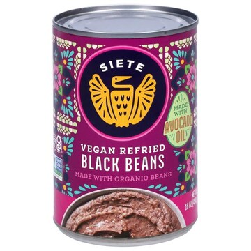 Siete Vegan Refried Black Beans