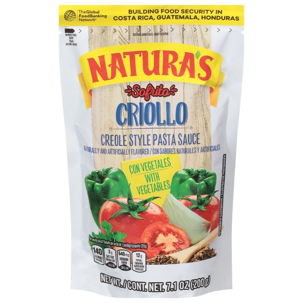 Natura's Sofrito Creole Style Criollo Pasta Sauce | Publix Super