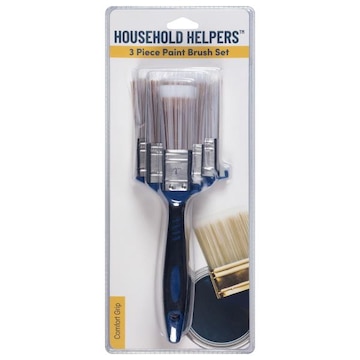Household Helper Comfort Grip Paint Brush Set