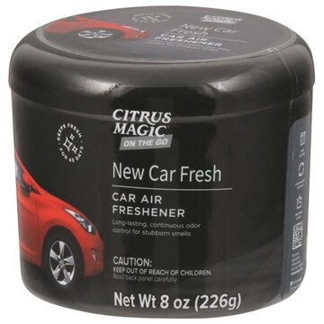 Citrus Magic Car Air Freshener, New Car Fresh