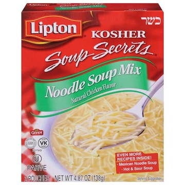 Lipton Soup Secrets Noodle Soup Mix, Natural Chicken Flavor