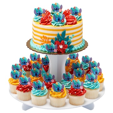 Disney's Stitch Cake Cupcake Combo