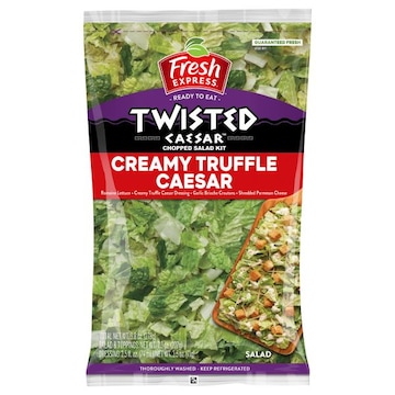 Fresh Express Twisted Caesar Chopped Creamy Truffle Caesar Salad Kit
