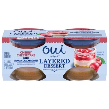 Oui Cherry Cheesecake Cream Dessert