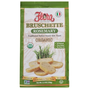 Flora Bruschette, Organic, Rosemary