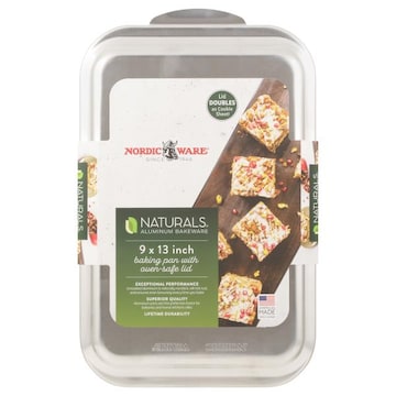 Nordic Ware Baking Pan, with Oven-Safe Lid