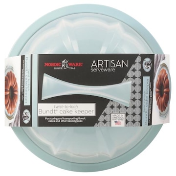 Nordic Ware Bundt Cake Keeper, Twist-to-Lock