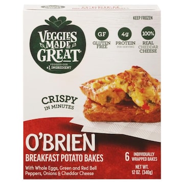 Veggies Made Great Potato Bakes, O'Brien, Crispy, Breakfast