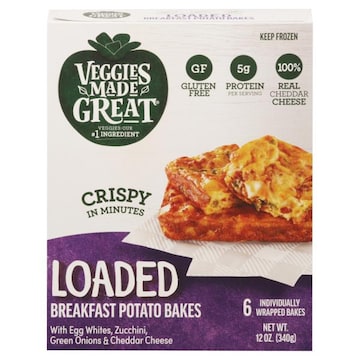 Veggies Made Great Potato Bakes, Loaded, Breakfast