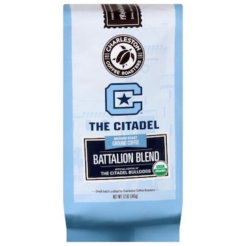 Charleston Coffee Roasters The Citadel Coffee, Medium Roast, Battalion Blend, Ground
