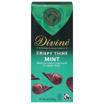 Divine Crispy Thins, Mint