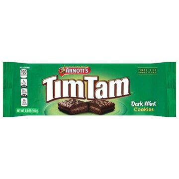 Arnott's Tim Tam Dark Mint Cookies