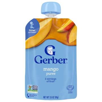 Gerber Sitter 2nd Foods Mango Puree