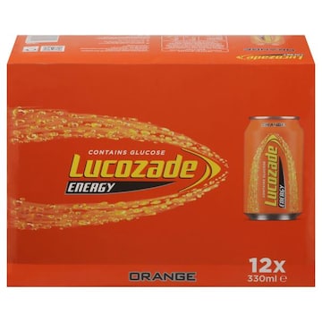 Lucozade Energy Drink, Orange