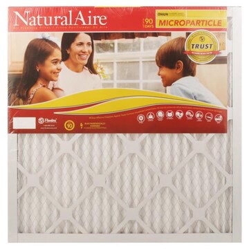 Natural Aire Air Cleaning Filter, Microparticle, Red