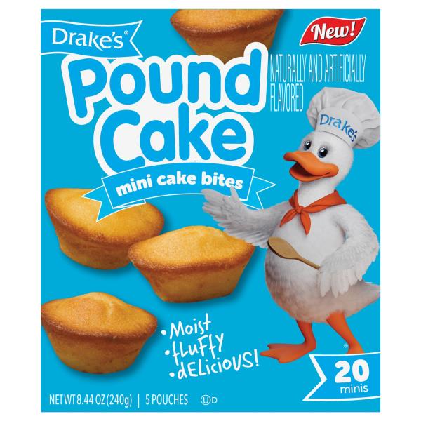 Drake's Cake Bites, Pound Cake, Mini | Publix Super Markets