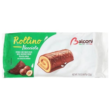 Balconi Sponge Cake, Nocciola, Rollino