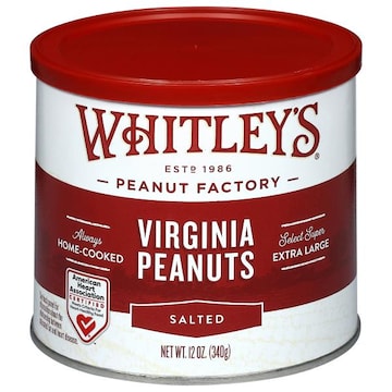 Whitley's Peanut Virginia Salted Peanuts