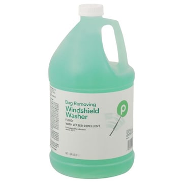 Publix Windshield Washer Fluid, with Water Repellent, Bug Removing