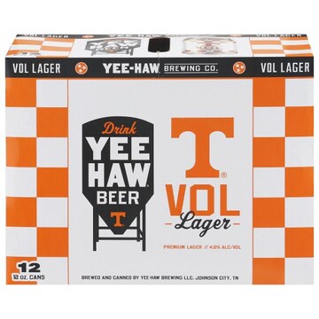 Yee Haw Beer, T Vol Lager