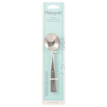 Pfaltzgraff Soup Spoons, Round Bowl