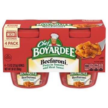 Chef Boyardee Beefaroni Pasta in Tomato and Meat Sauce