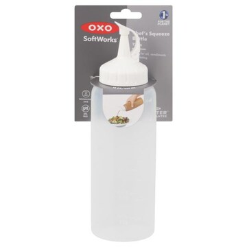Oxo Squeeze Bottle, Chef's, 12 Ounce