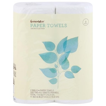 GreenWise Two-Ply Paper Towels