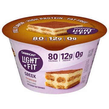 Dannon Light + Fit Fat Free Greek Tiramisu Yogurt