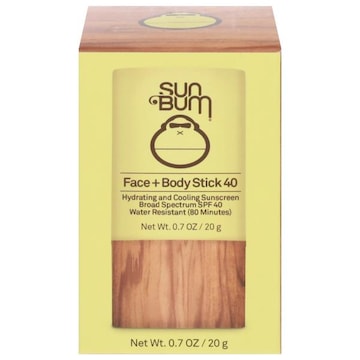 Sun Bum Sunscreen, Face + Body Stick, Broad Spectrum SPF 40