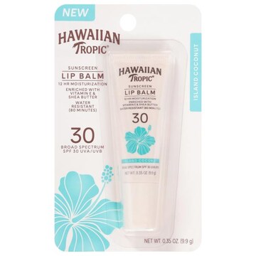 Hawaiian Tropic Sunscreen Broad Spectrum SPF 30 Lip Balm