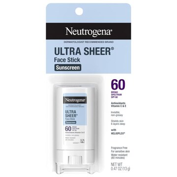Neutrogena Ultra Sheer Face Stick Broad Spectrum SPF 60 Sunscreen