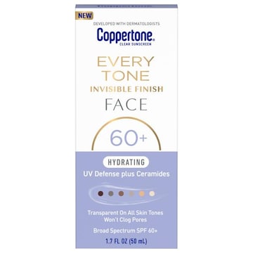 Coppertone Sunscreen, Hydrating, Broad Spectrum SPF 60+