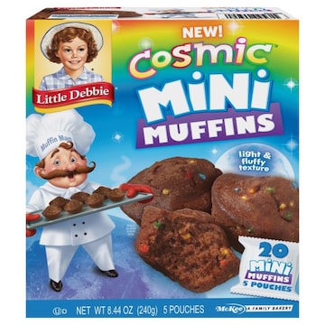 Little Debbie Cosmic Mini Muffins