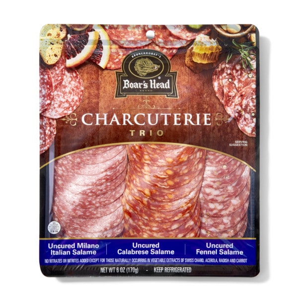 Boar's Head Charcuterie Trio: Milano Italian Salame, Fennel Salame