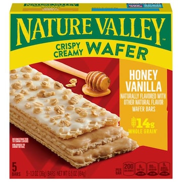 Nature Valley Crispy Creamy Honey Vanilla Wafer Bars