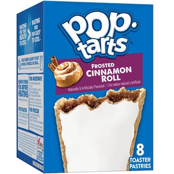 Pop-Tarts Toaster Pastries Frosted Cinnamon Roll, Breakfast Foods