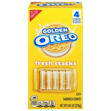 Golden Oreo Fresh Stacks Sandwich Cookies