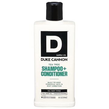 Duke Cannon Supply Co. Shampoo + Conditioner, Tea Tree