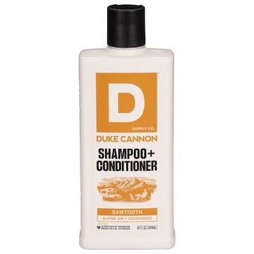 Duke Cannon Supply Co. Shampoo + Conditioner, Sawtooth/Alpine Air + Cedarwood